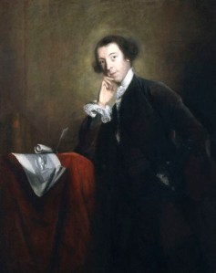 Horace Walpole, por Joshua Reynolds. Retrato de Horace Walpole, por Joshua Reynolds, ca. 1756. Fotografía de Wikimedia Commons.